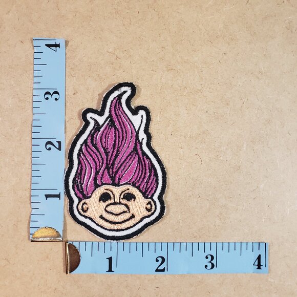 Troll Iron-On Iron-On Patch (2/$12 or 5/$22) - Picture 2 of 2